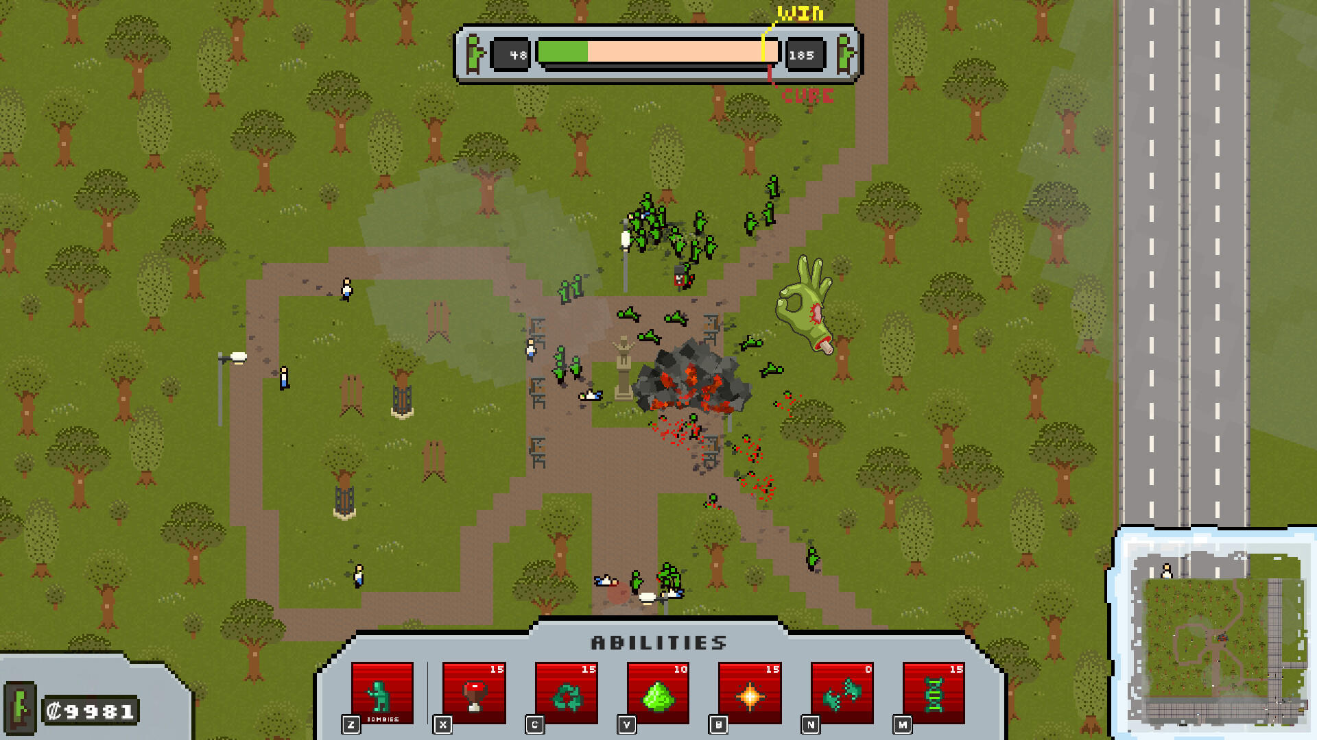 Zombie God Game Screenshot