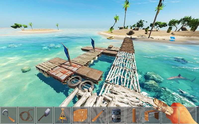 Raft Survival Original 게임 스크린 샷
