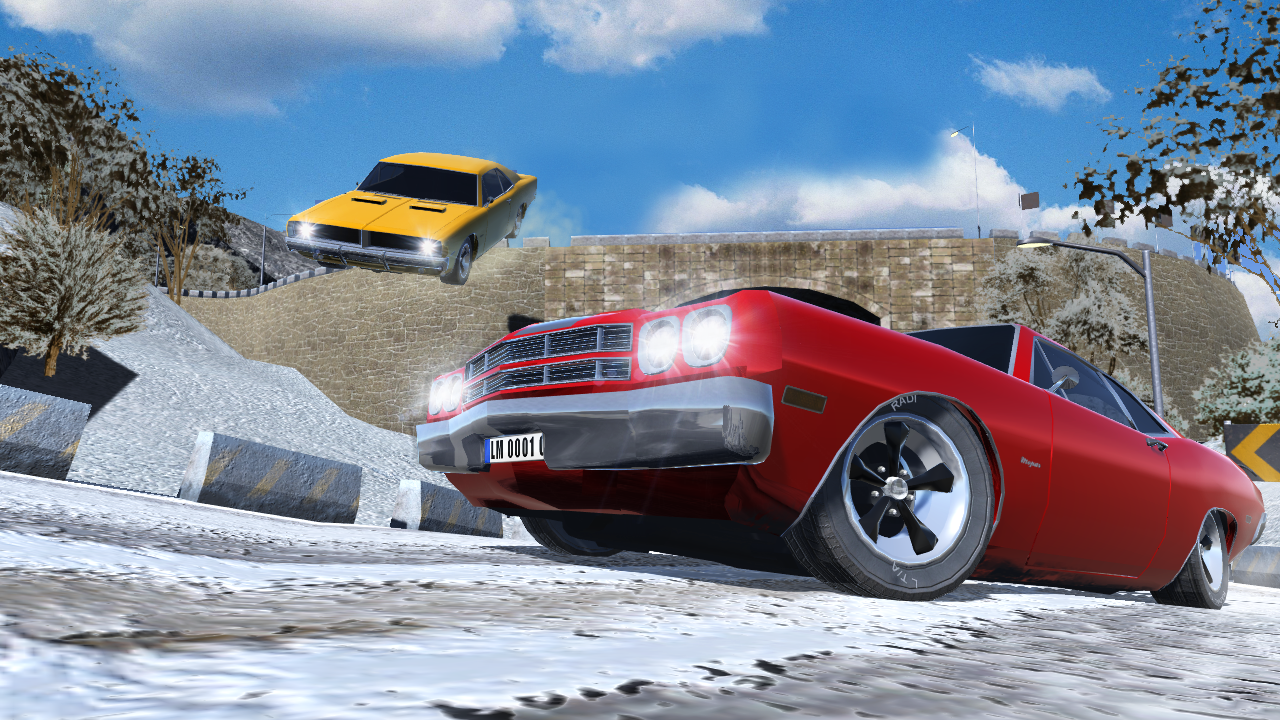 Legendary Muscle Car Race Game Screenshot