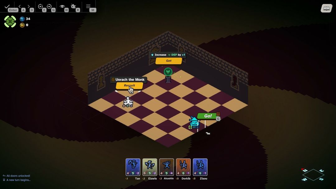 Screenshot of WizardChess