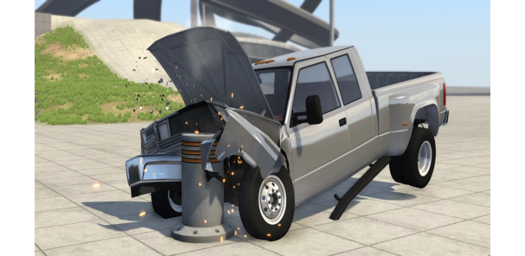 Banner of Beam Realistic Car Crash Sim 