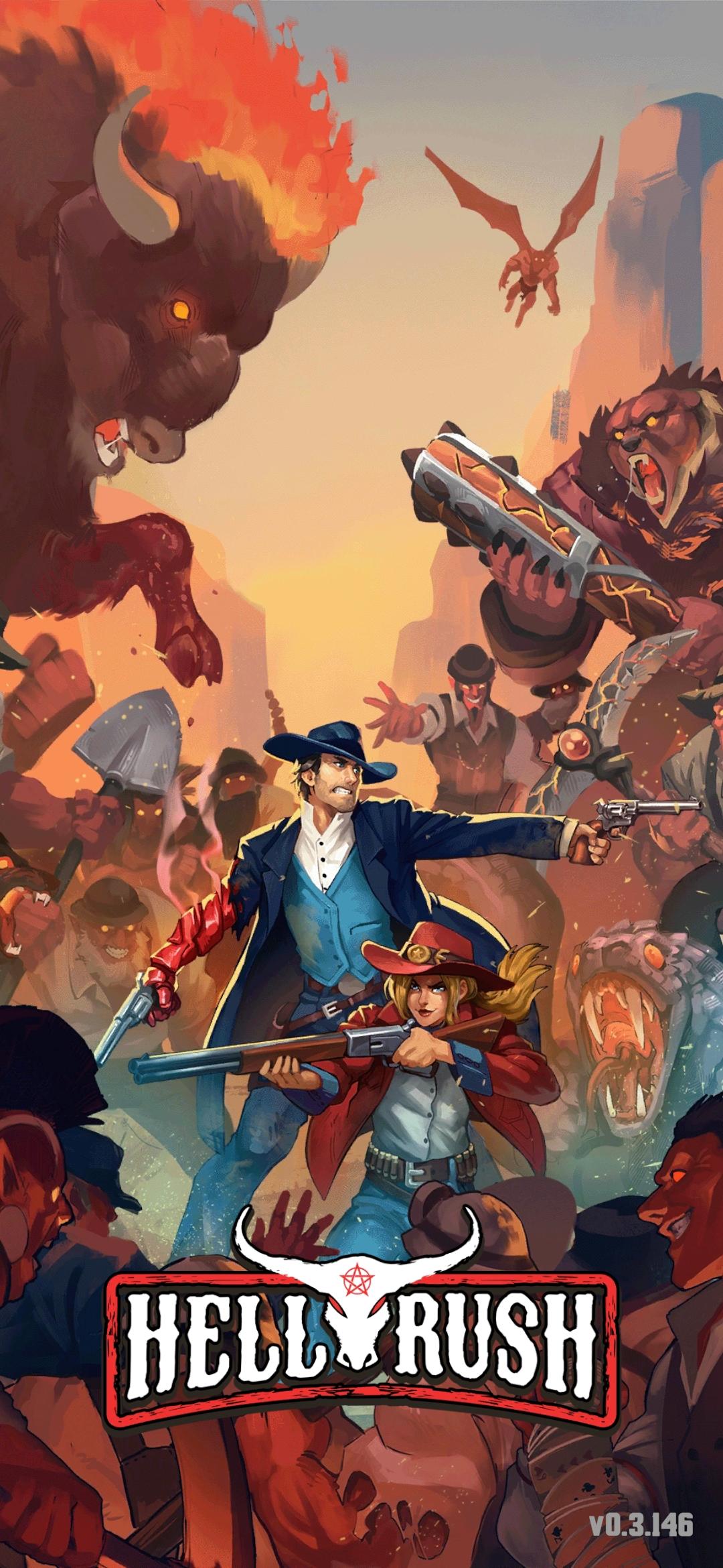 Hell Rush: Wild West Survivors ภาพหน้าจอเกม