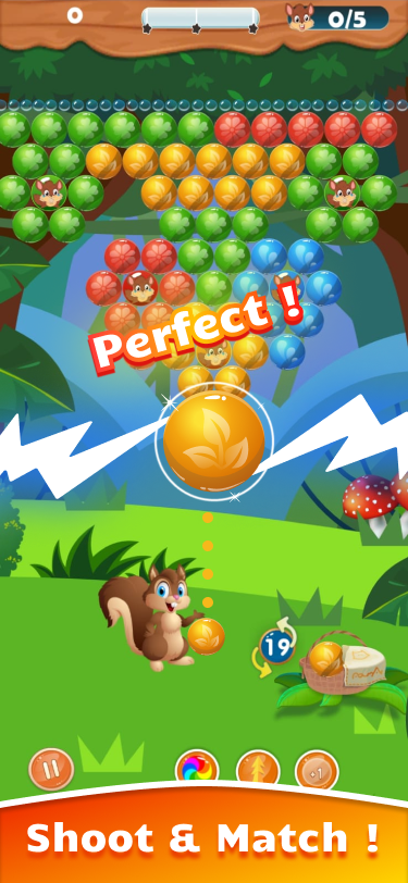 Captura de Tela do Jogo Bubble Shooter Blast Game Pro