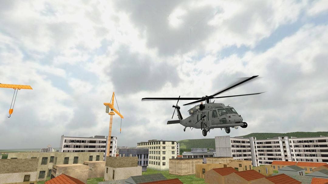 Helicopter Sim Flight Simulato遊戲截圖