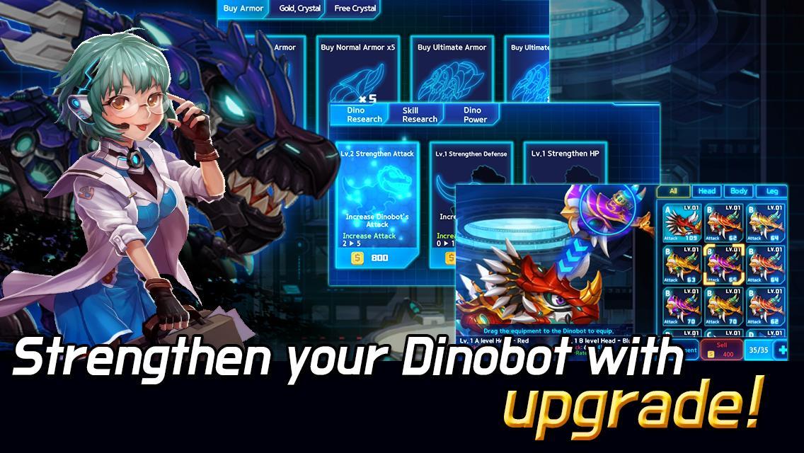 Screenshot of Dino Battle - A new challenger