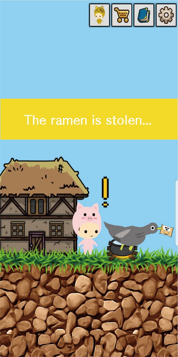 In search of  the lost Ramen Game Screenshot