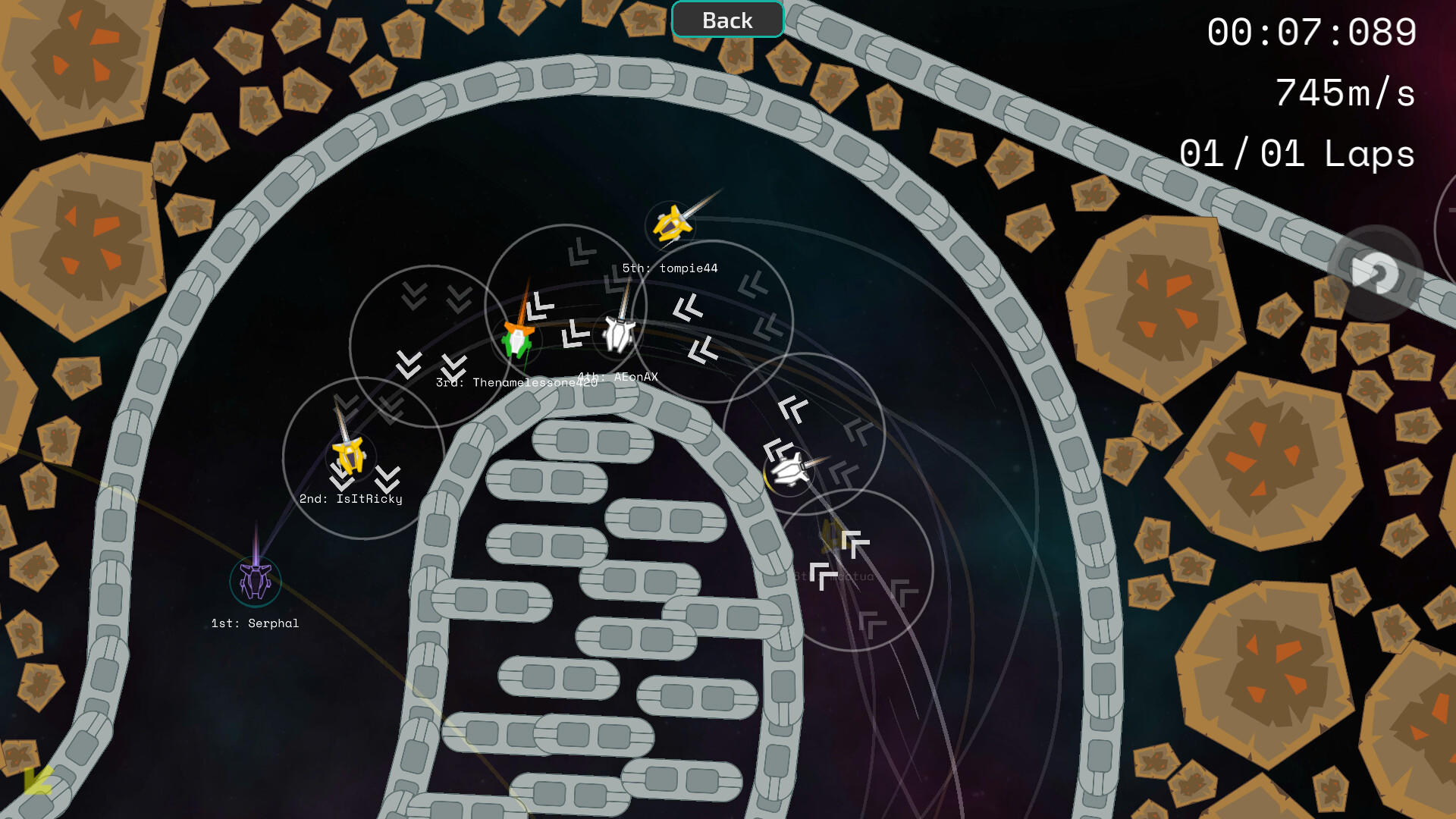 Screenshot 1 of ANXRacers - Espaço de Deriva 