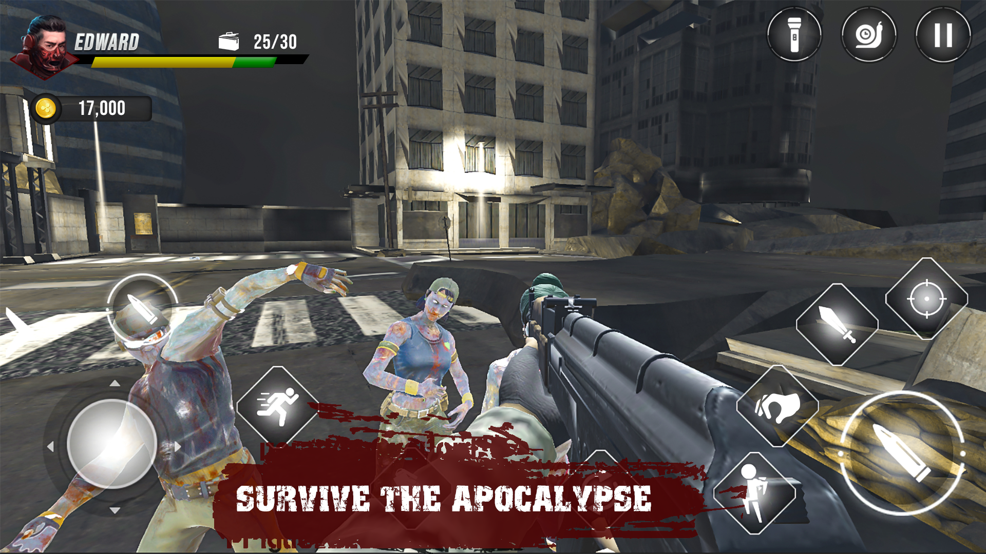 Zombie Battle Grounds Game Screenshot