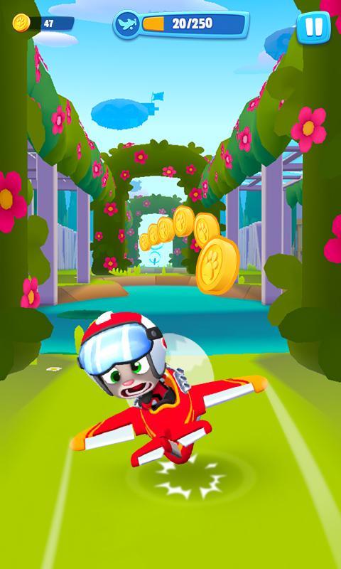Talking Tom Sky Run: The Fun N screenshot game