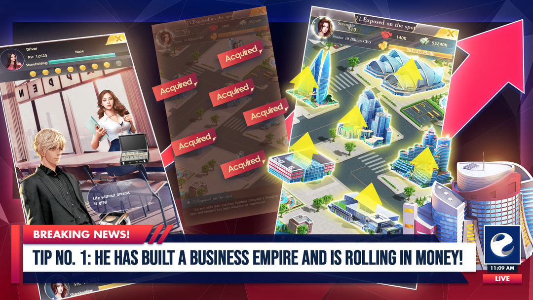 Tycoon City: Call me boss screenshot game