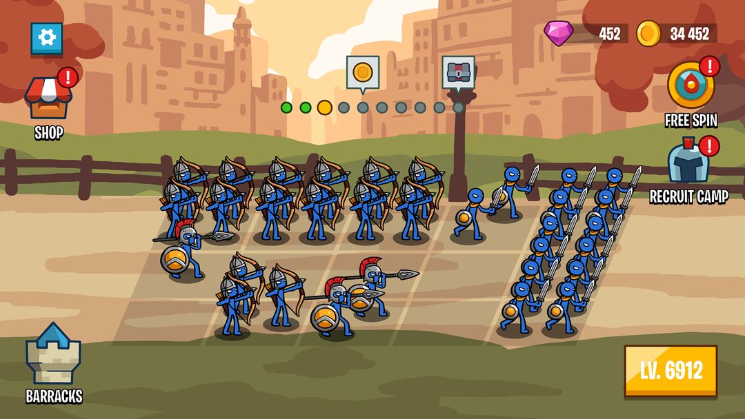 Screenshot of Stick Battle: War of Legions