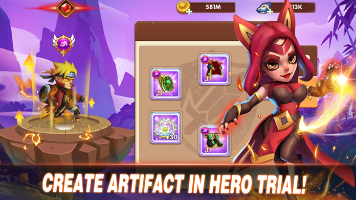 AFK Heroes: Fantasy Idle RPG Game Screenshot
