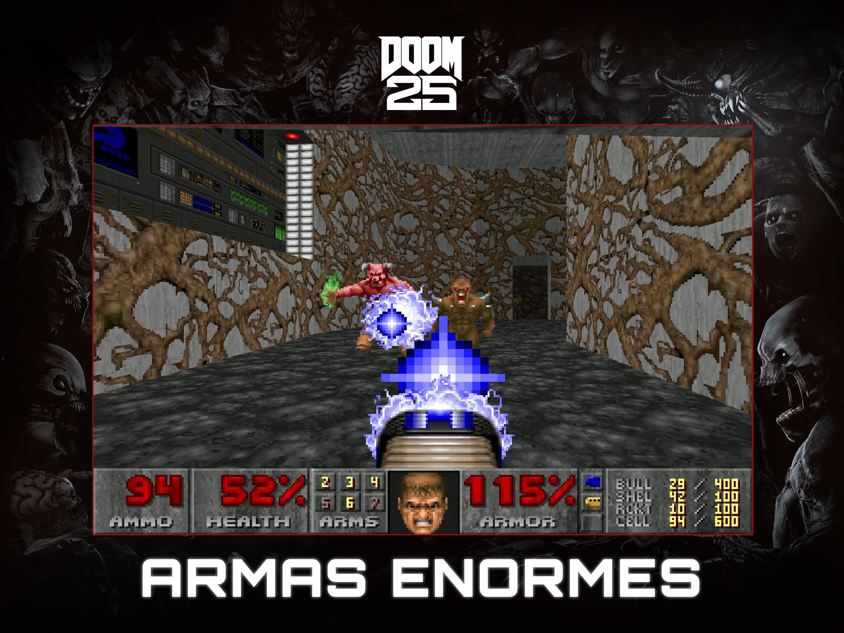 Captura de Pantalla del Juego DOOM