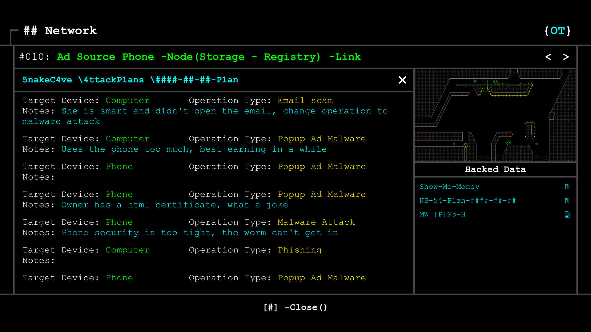 Screenshot of Hackshot