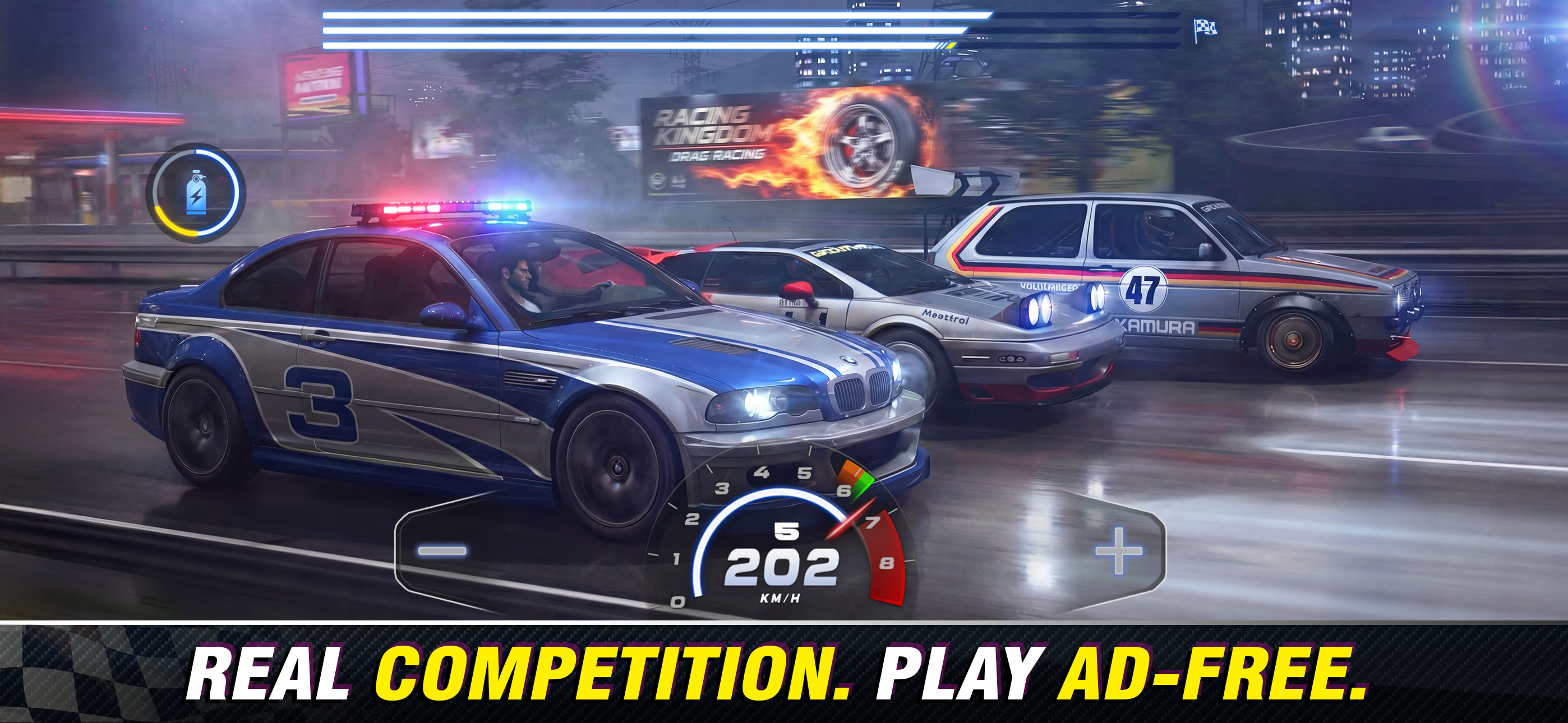 Racing Kingdom Car Drag Race Game Screenshot
