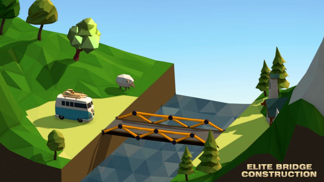 Elite Bridge Construction screenshot game