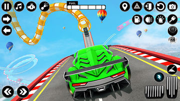 Mega Ramp Car Games: GT Stunts Game Screenshot