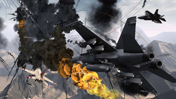Modern Dogfight War ภาพหน้าจอเกม