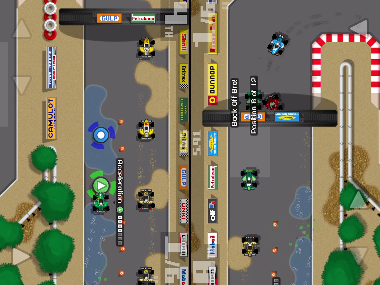 Retro Racing 2 Pro Game Screenshot