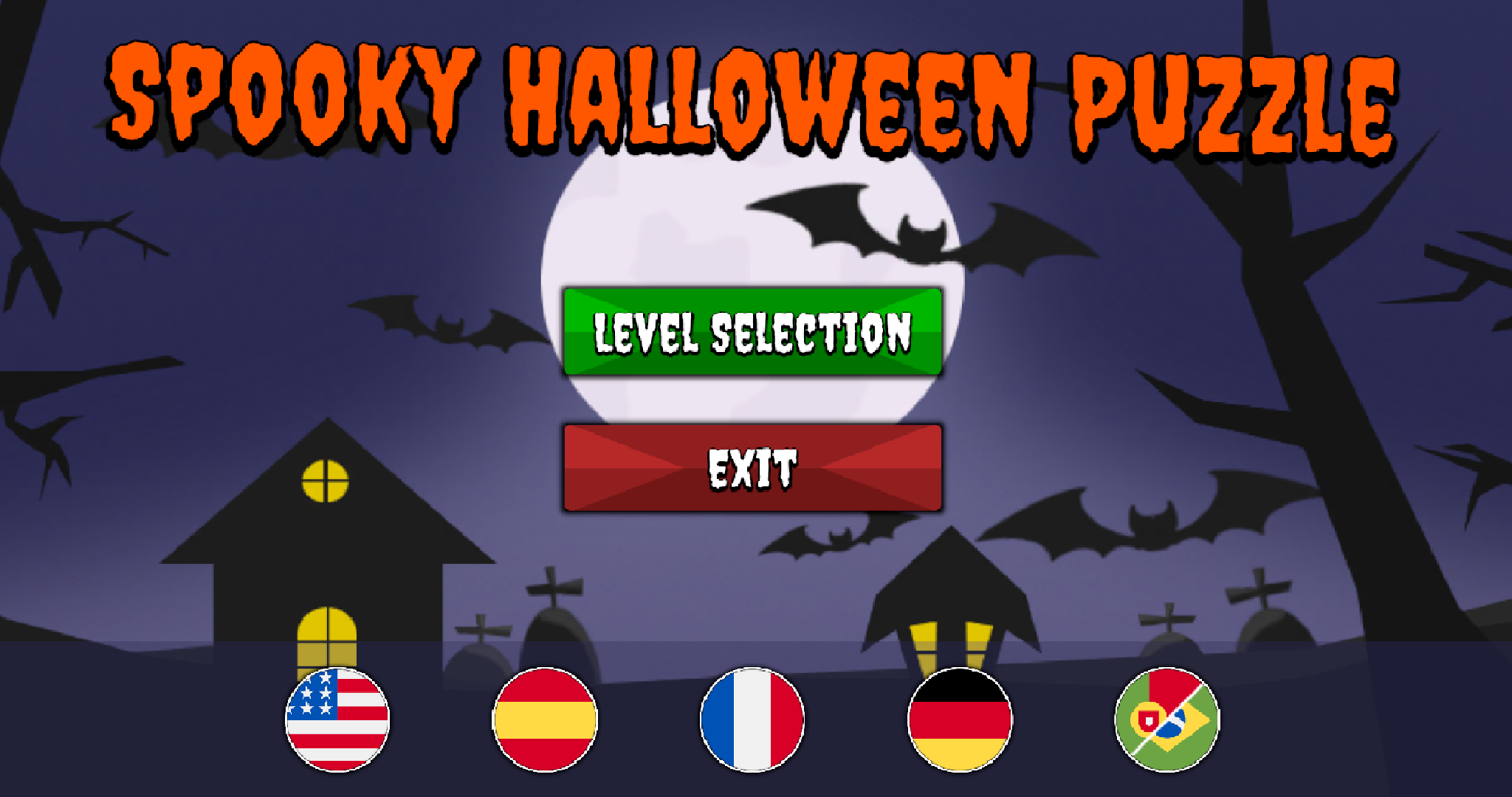 Screenshot of Spooky Halloween Puzzle