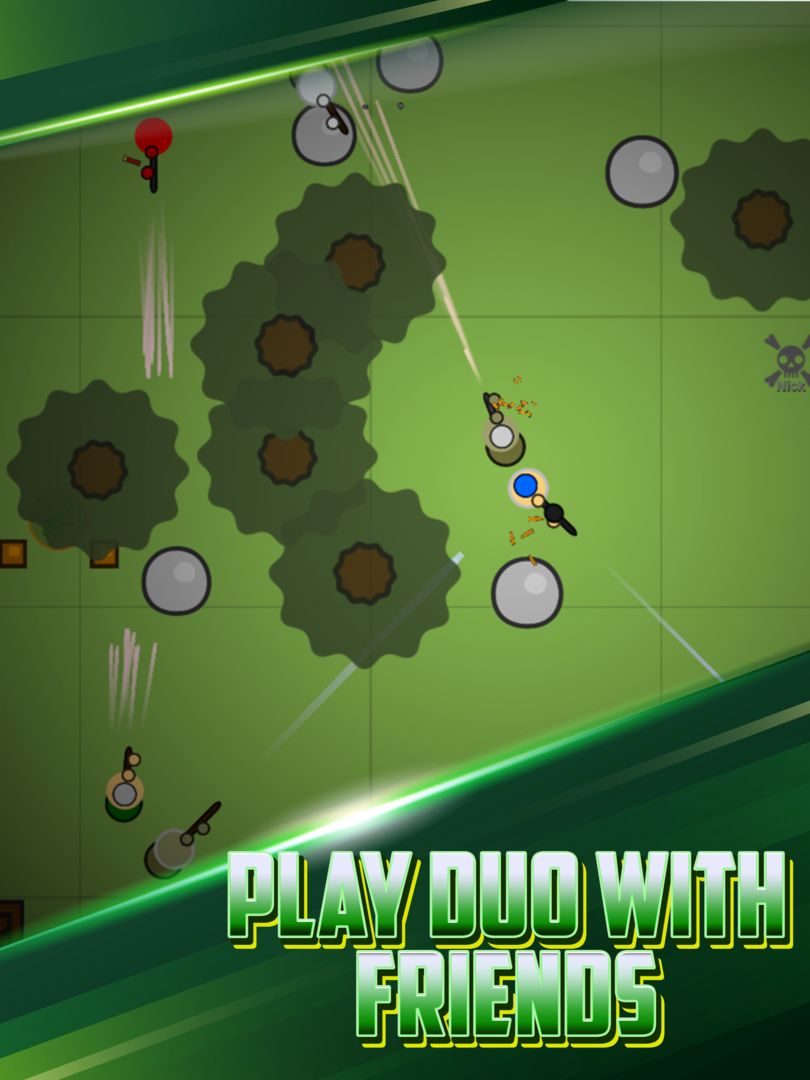surviv.io - 2D Battle Royale screenshot game