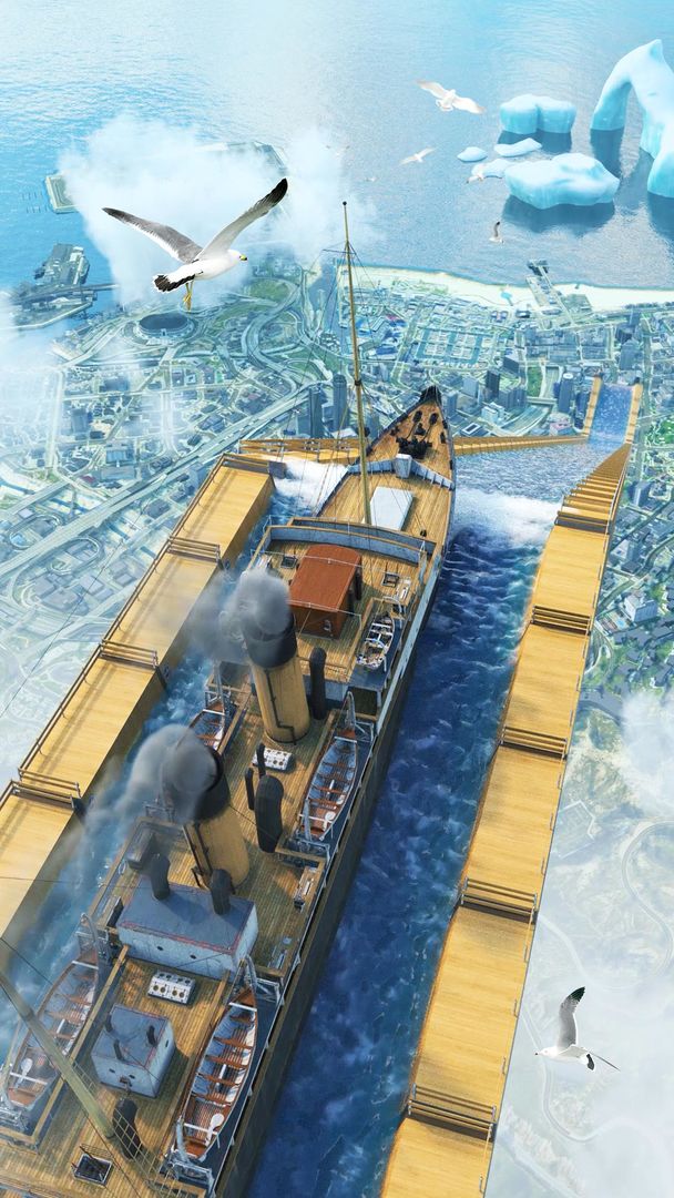 Ship Ramp Jumping screenshot game