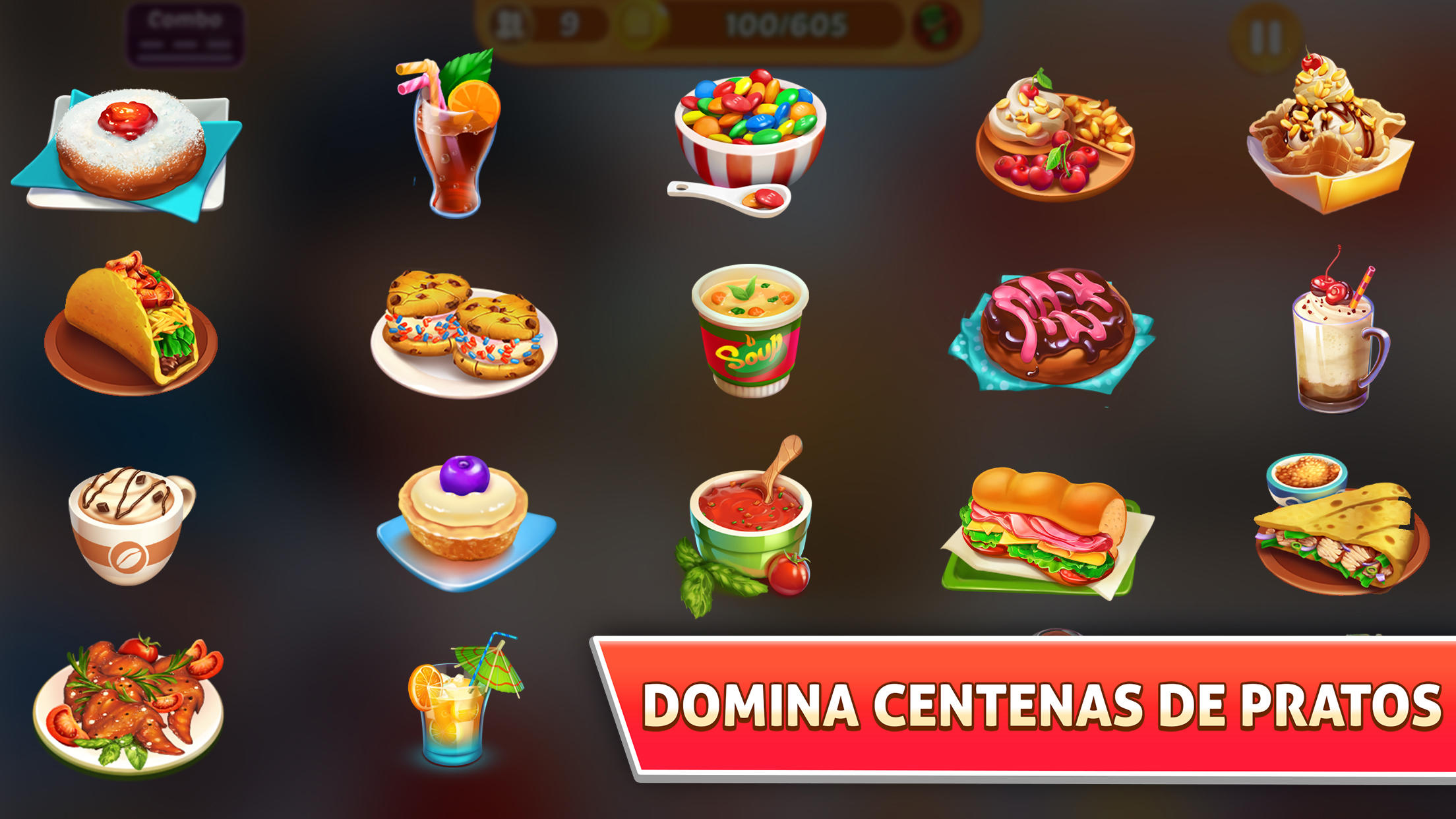 Captura de Tela do Jogo Kitchen Craze jogo de cozinhar