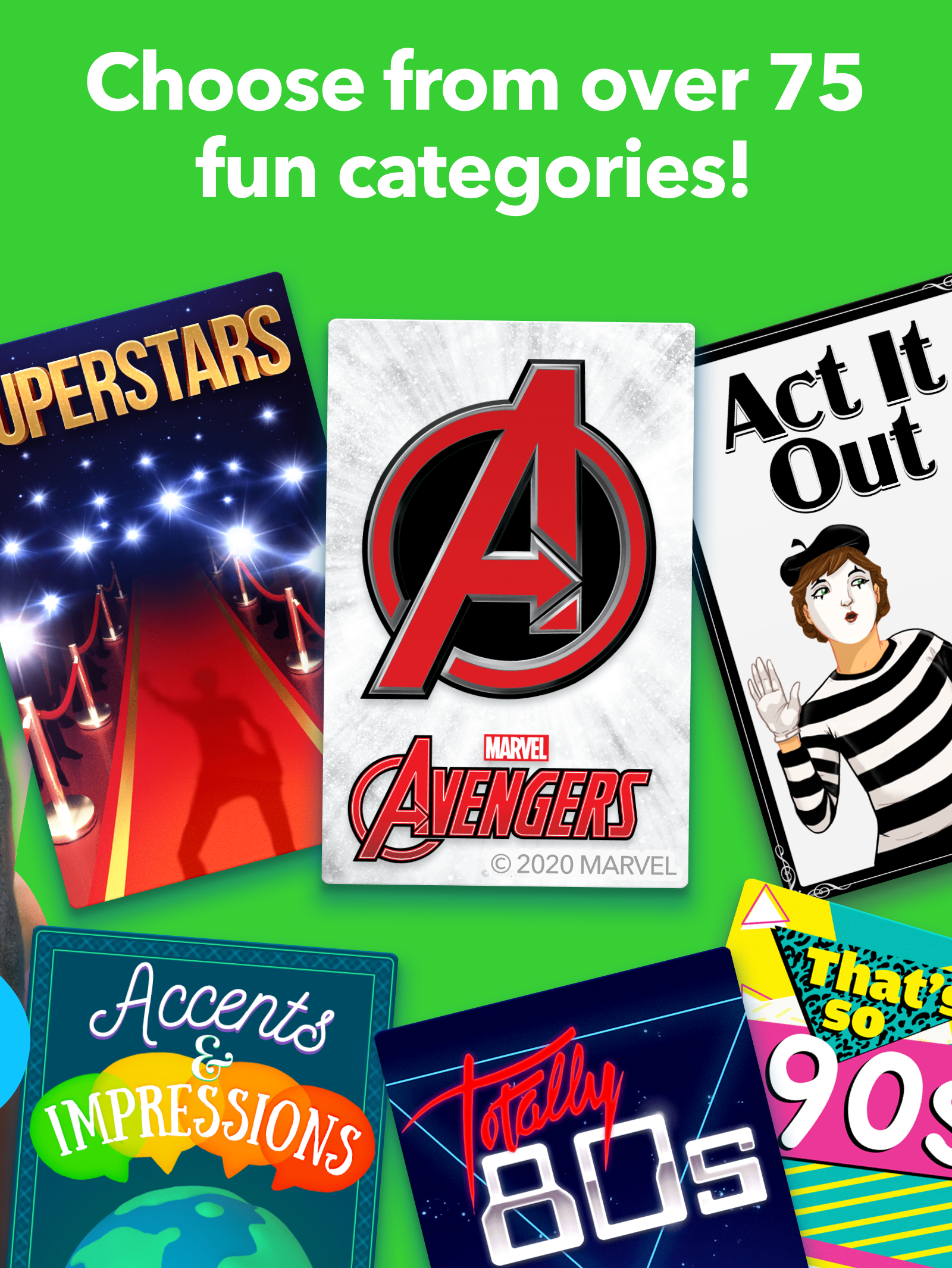 Heads Up! Game Screenshot