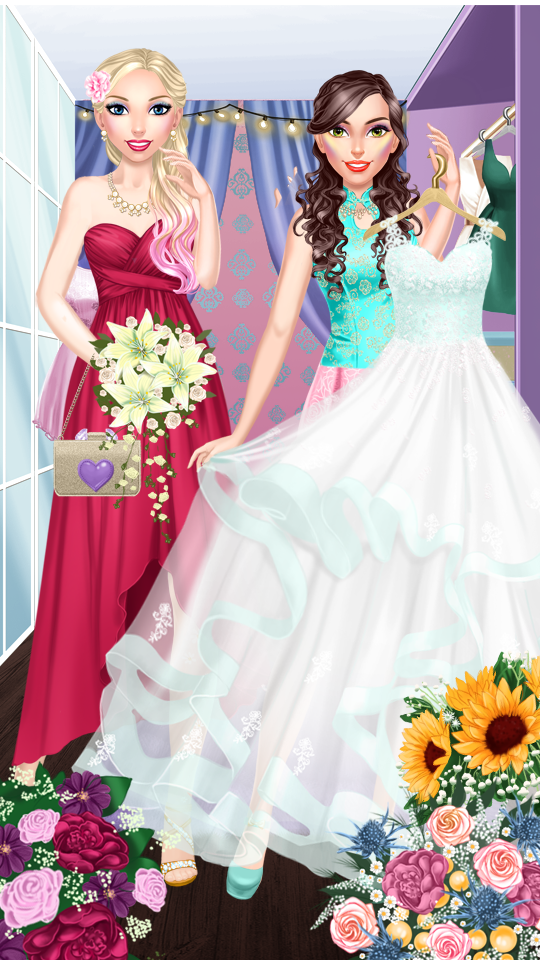 Classy Wedding Salon Game Screenshot