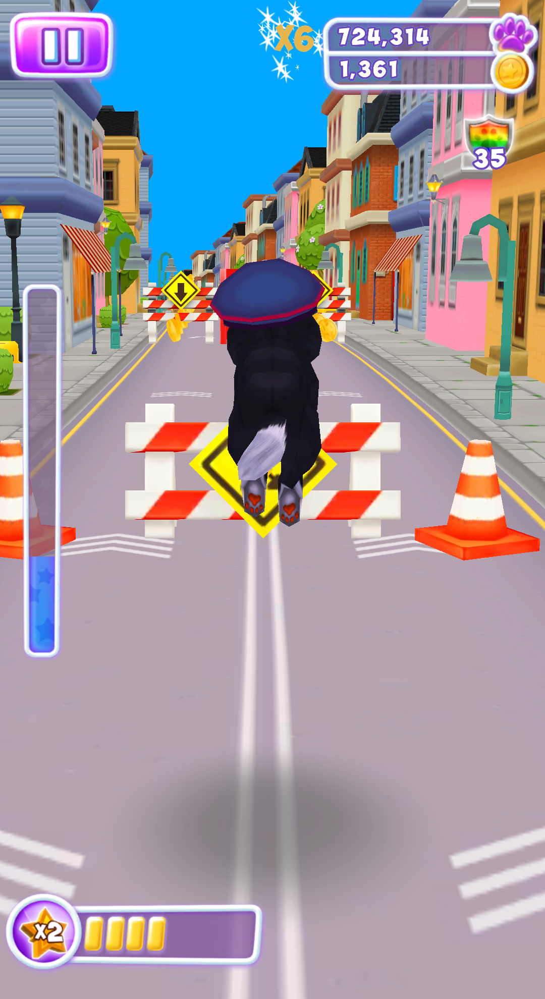 Talking Cat Run - Talking Kitty Kitten Game Screenshot