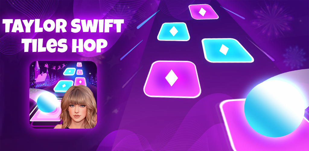 Banner of Taylor Swift - Tiles Hop 