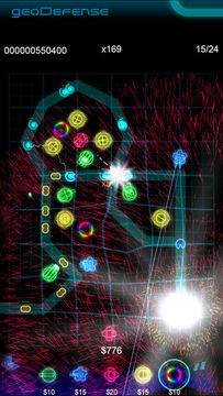 geoDefense Game Screenshot
