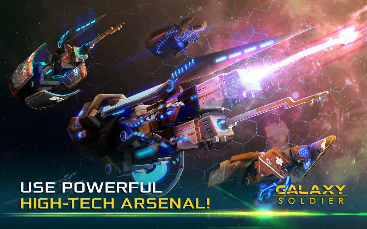 Galaxy Soldier - Alien Shooter Game Screenshot