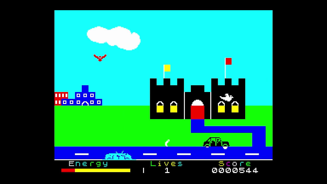 Screenshot of Percy the Potty Pigeon (C64/Spectrum)