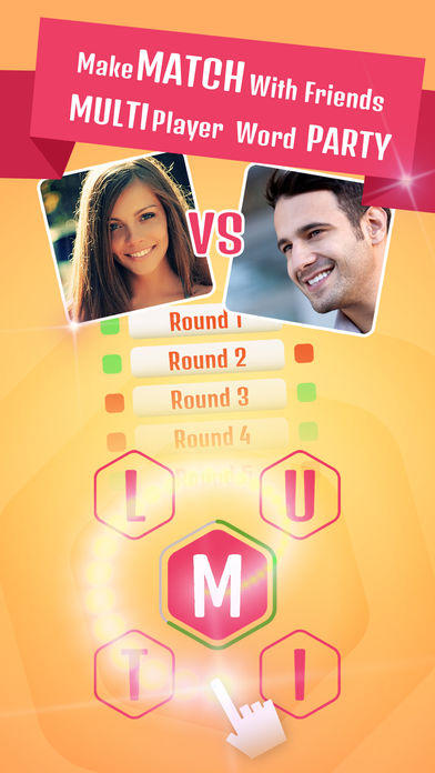 Chain of Letters - Online Word Puzzle Game Screenshot