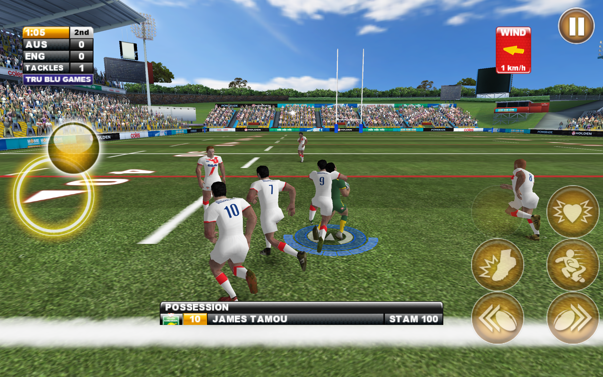 Rugby League Live 2: Quick Game Screenshot