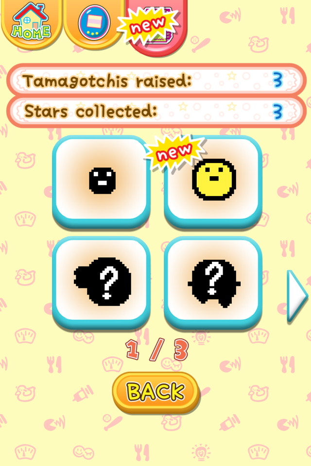 Tamagotchi Classic ภาพหน้าจอเกม