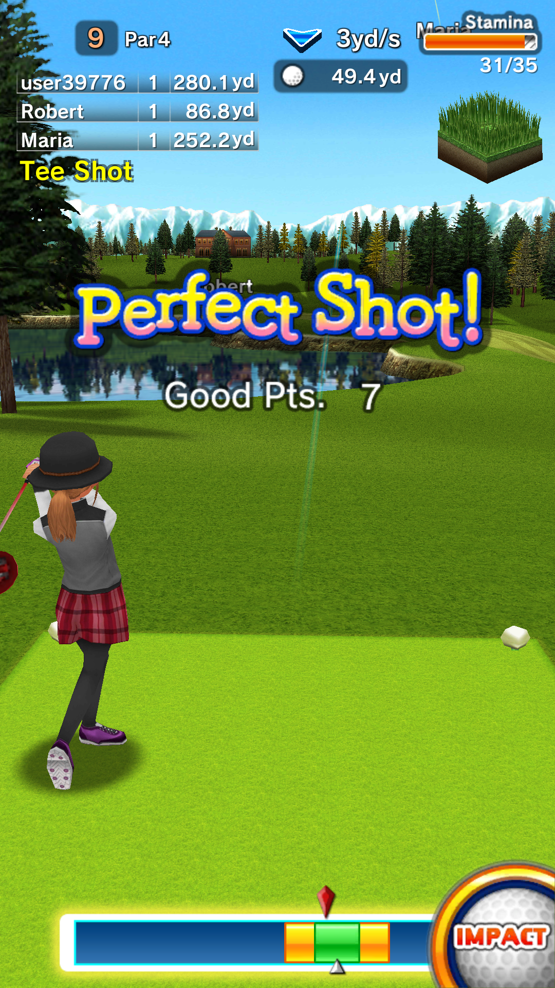 Golf Days:Excite Resort Tour Game Screenshot