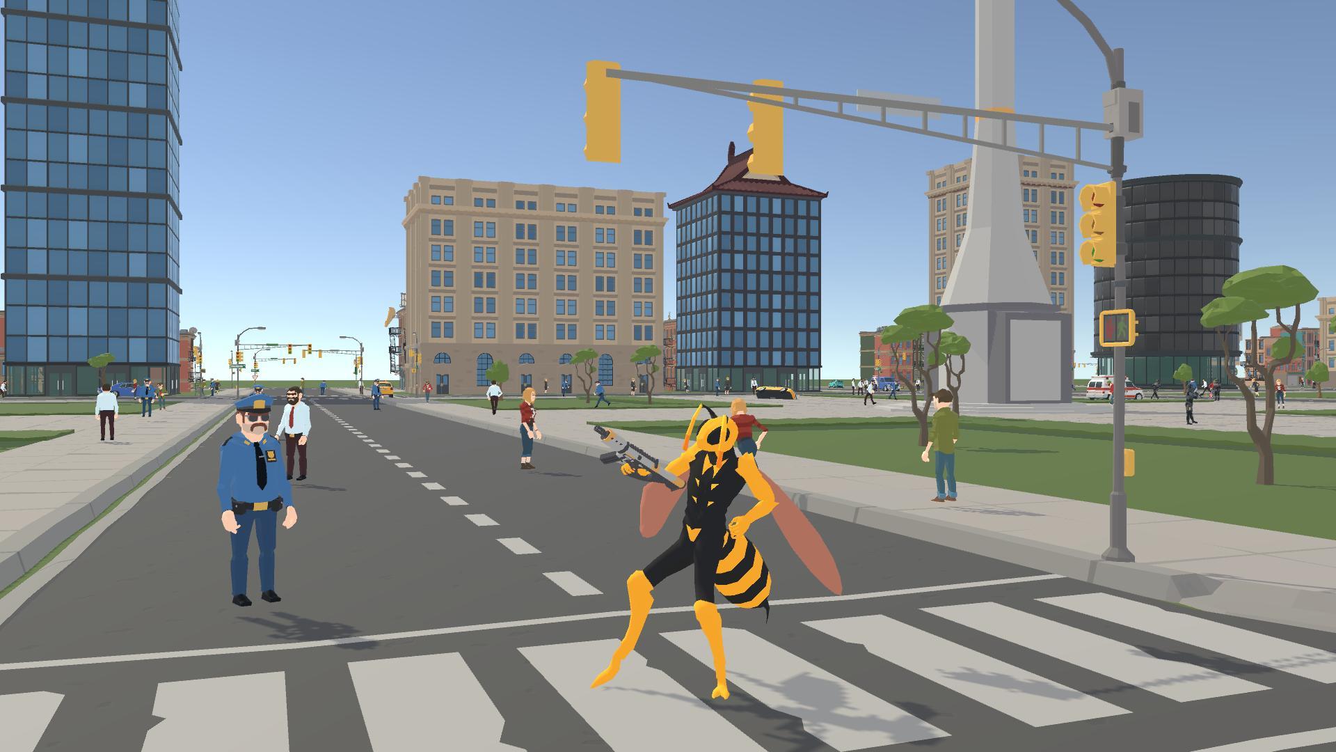 Cuplikan Layar Game Bee Simulator - Flying Hero