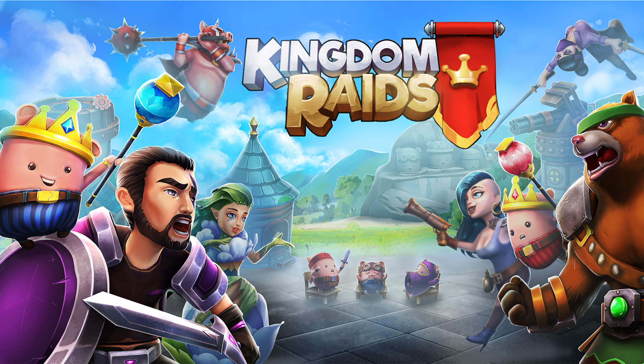 Kingdom Raids - Puzzle Wars Game Screenshot