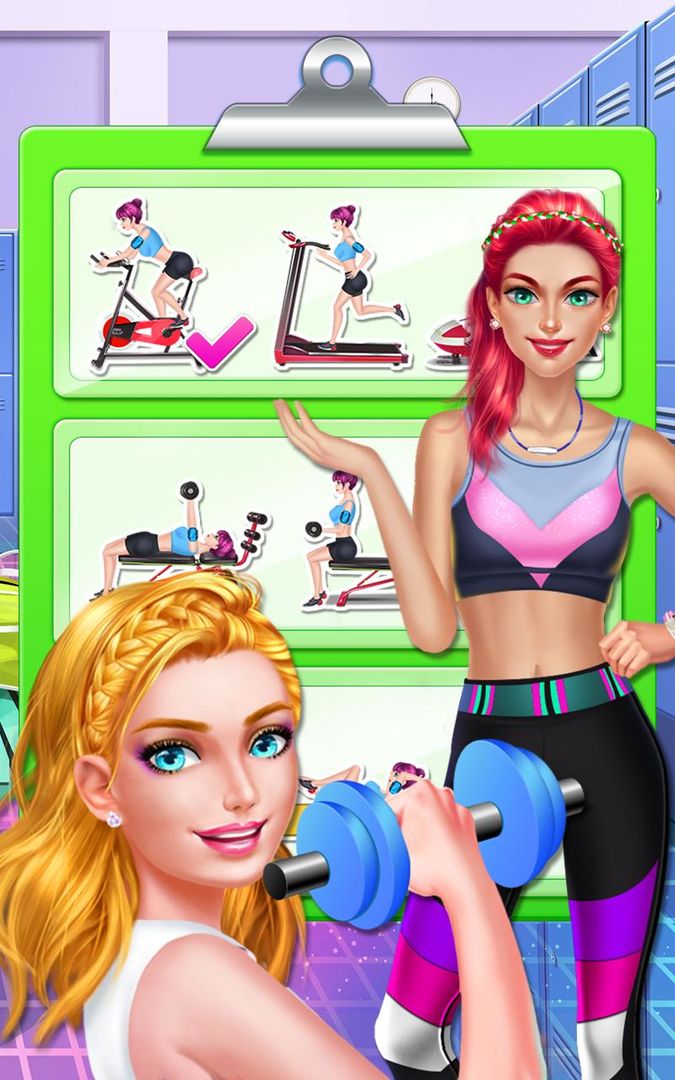 Fit Girl - Workout Beauty Spa screenshot game