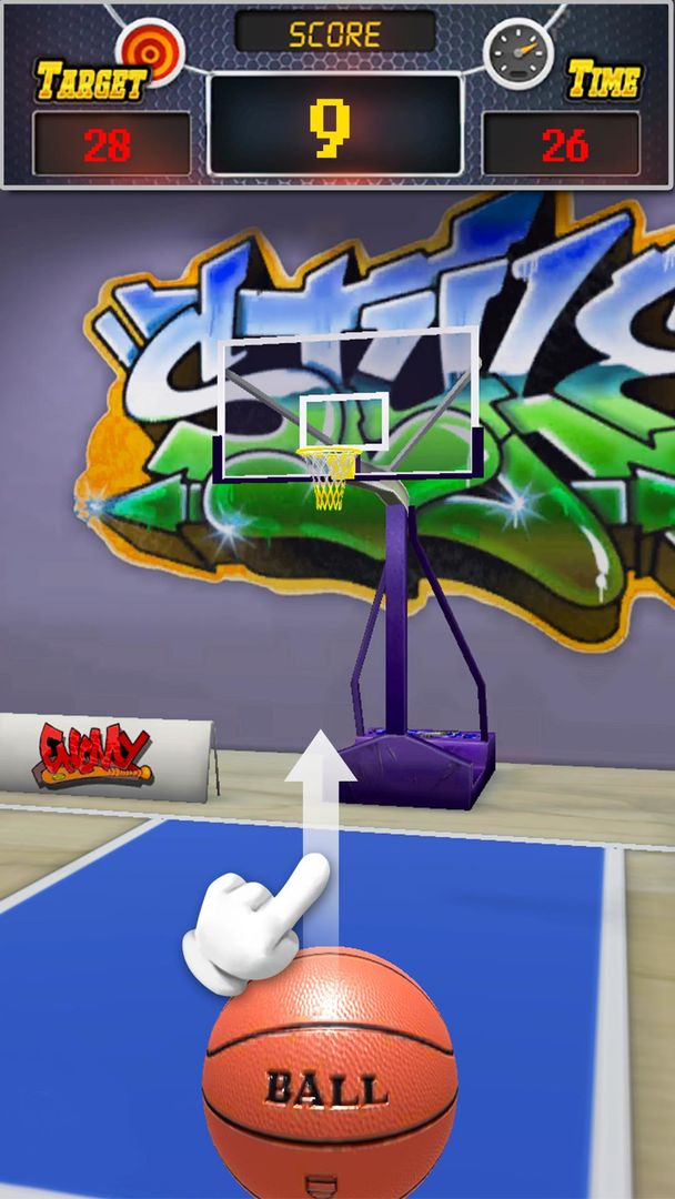 Screenshot of Basketball 3D