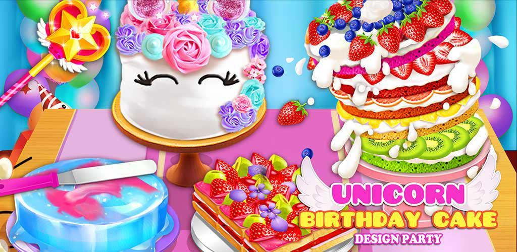 Banner of Birthday Cake Design Party - Bake, Decorate & Eat! 