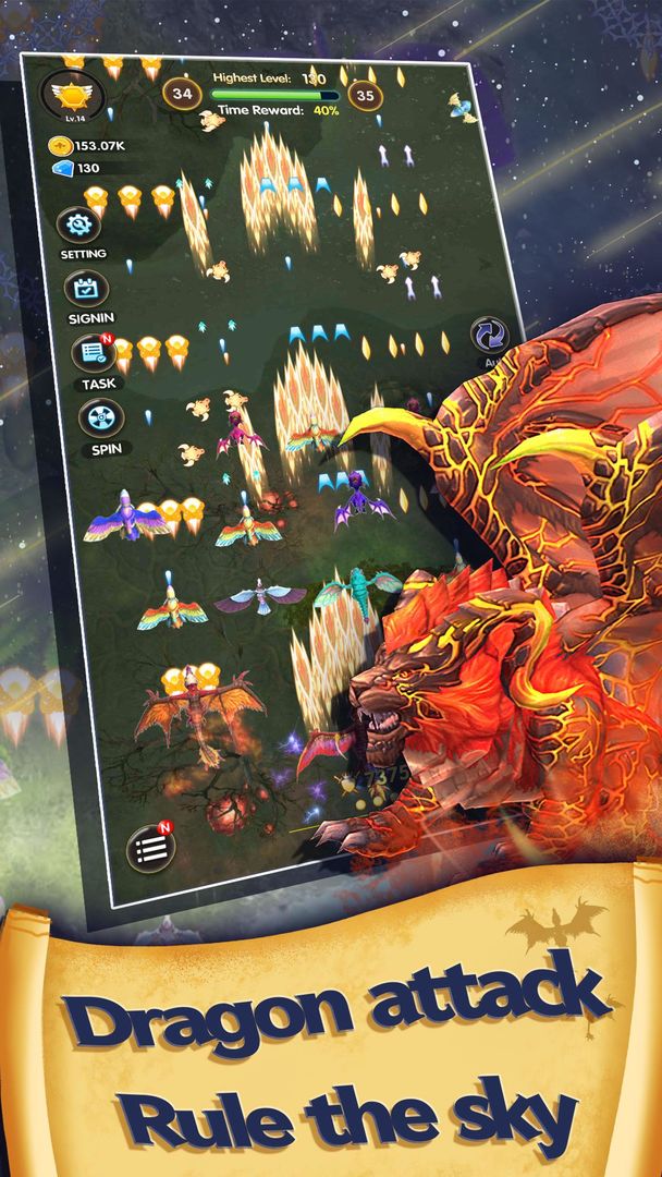 Screenshot of War of Dragon:Idle Merge Game