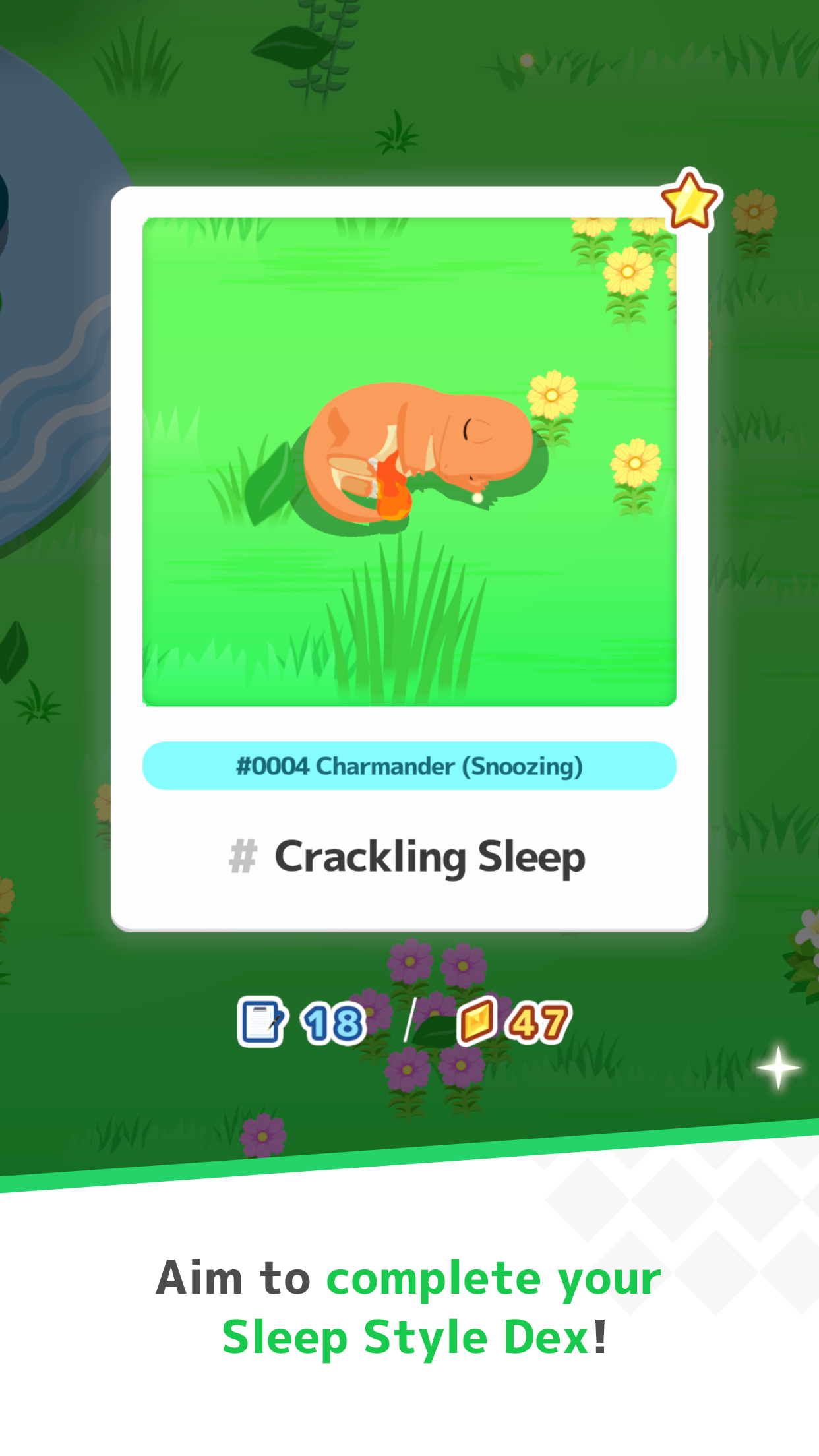 Pokémon Sleep Game Screenshot