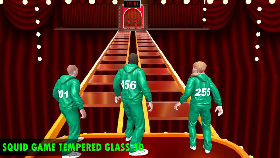 Squid Game : Tempered Glass 게임 스크린 샷