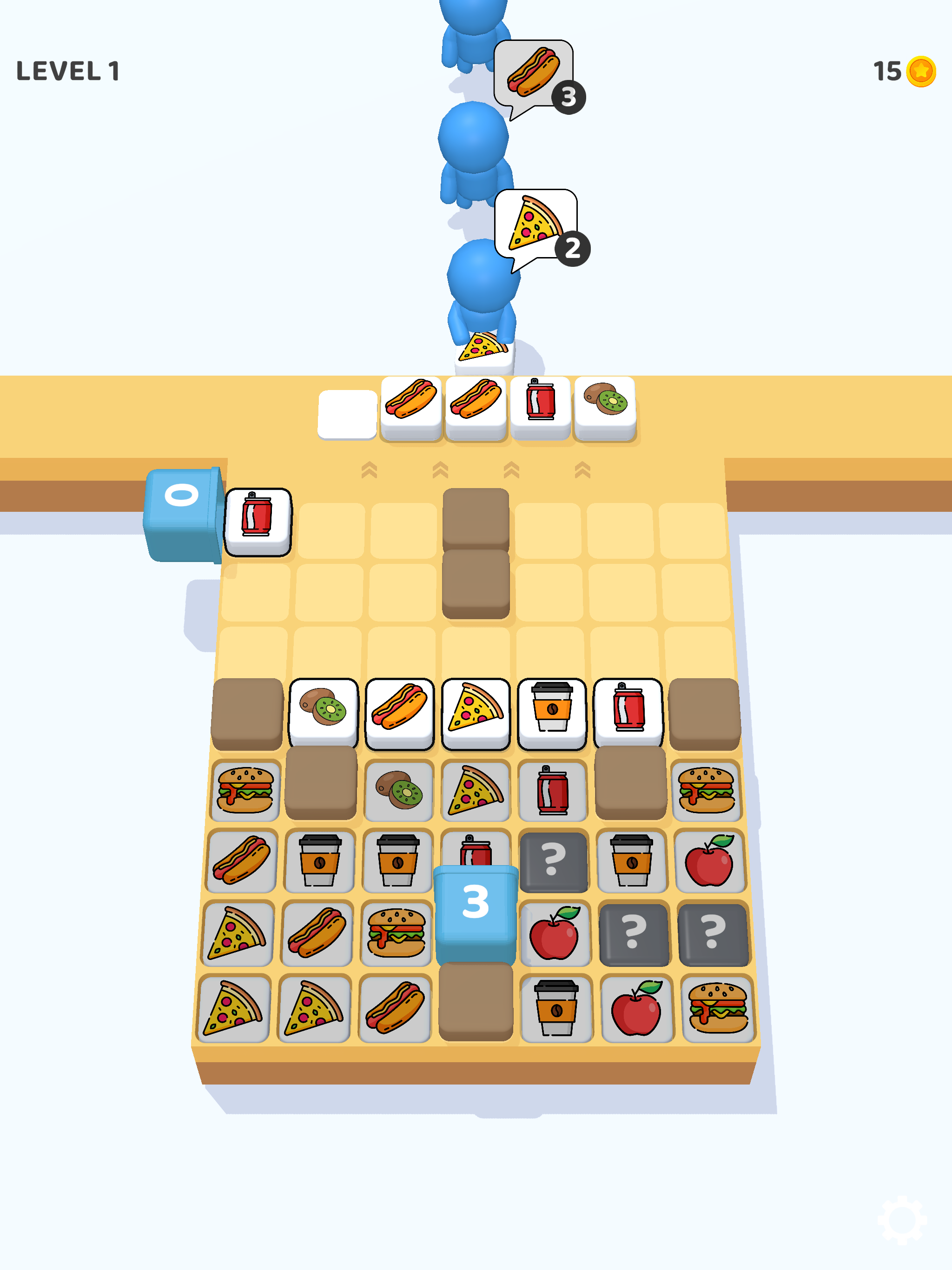 Food Jam 3D Game Screenshot