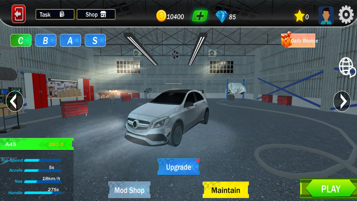 Cuplikan Layar Game Urban Racer Hero