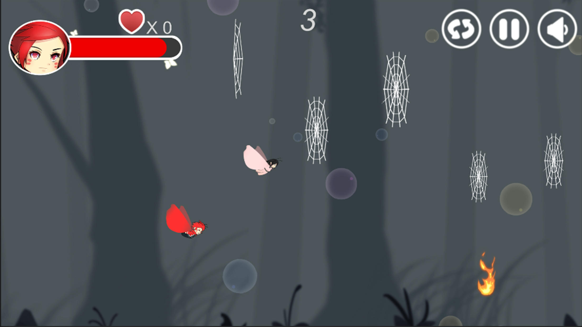 燃烧翅膀 Game Screenshot