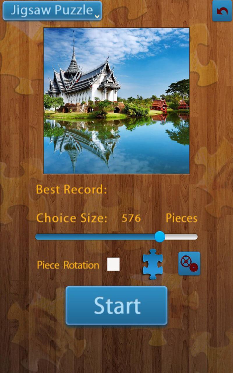 Скриншот игры Thailand Jigsaw Puzzles